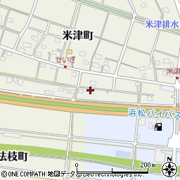 静岡県浜松市中央区米津町428周辺の地図