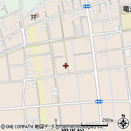 静岡県磐田市西平松周辺の地図