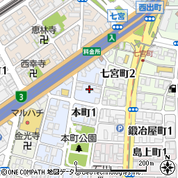 プレアール神戸周辺の地図