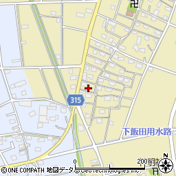 静岡県浜松市中央区河輪町684周辺の地図