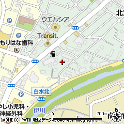 兵庫県神戸市西区北別府4丁目2116周辺の地図