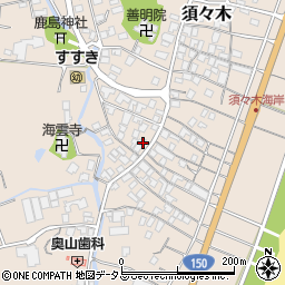 静岡県牧之原市須々木780周辺の地図