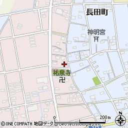 静岡県浜松市中央区松島町347周辺の地図