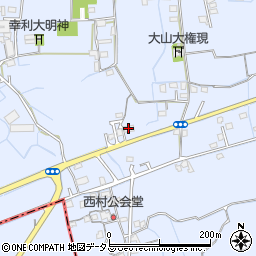 内科小児科西村医院周辺の地図