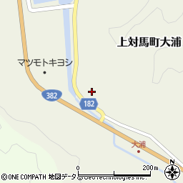 長崎県対馬市上対馬町大浦694周辺の地図