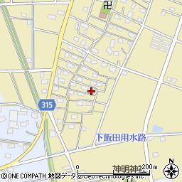 静岡県浜松市中央区河輪町680周辺の地図