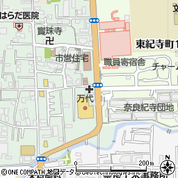 なら家庭医療クリニック周辺の地図