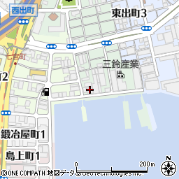 株式会社北浦栄蔵商店周辺の地図