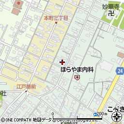 三重県津市久居二ノ町1643周辺の地図