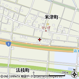 静岡県浜松市中央区米津町435周辺の地図
