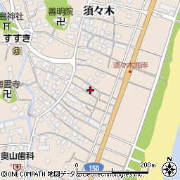 静岡県牧之原市須々木796-2周辺の地図