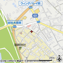 岡山県総社市中原976-42周辺の地図