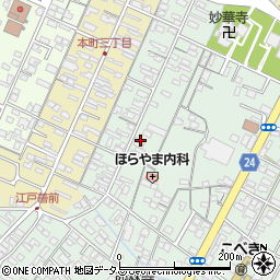 三重県津市久居二ノ町1652周辺の地図