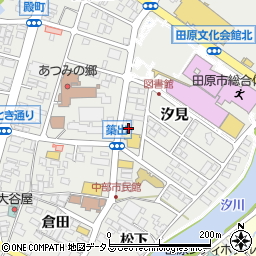 焼肉ダイニングぼうや 田原店周辺の地図