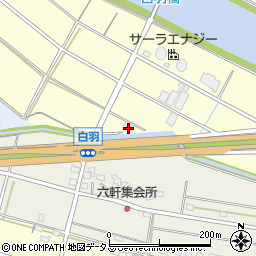 静岡県浜松市中央区白羽町1719周辺の地図