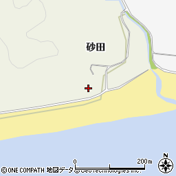 愛知県豊橋市小島町砂田周辺の地図