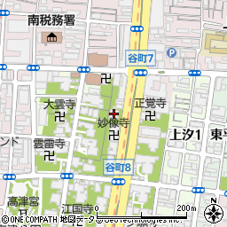 妙経寺周辺の地図