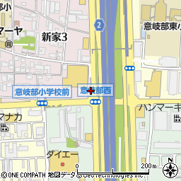 株式会社関西ホームサービス周辺の地図