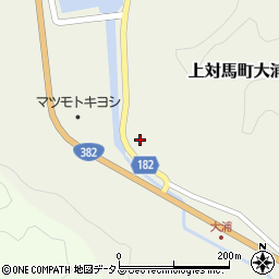 長崎県対馬市上対馬町大浦698周辺の地図