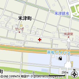 静岡県浜松市中央区米津町511周辺の地図