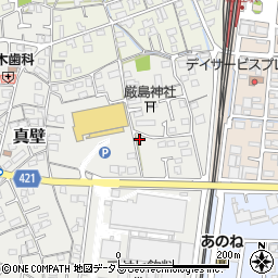 岡山県総社市真壁845-3周辺の地図