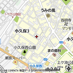 川崎重工業新明石寮周辺の地図