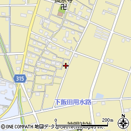 静岡県浜松市中央区河輪町678周辺の地図