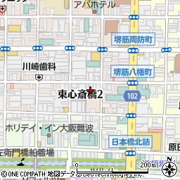 大阪屋ムーンライトビル周辺の地図