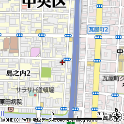 ＥＸＥ東心斎橋４周辺の地図