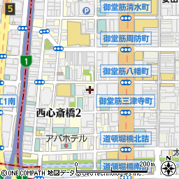 バンタン大阪校周辺の地図