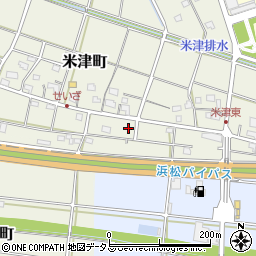 静岡県浜松市中央区米津町510周辺の地図