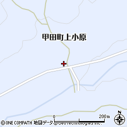 広島県安芸高田市甲田町上小原3652周辺の地図