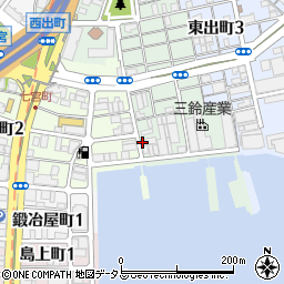 株式会社バンザイ　神戸営業所周辺の地図