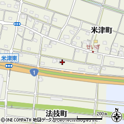 静岡県浜松市中央区米津町440周辺の地図