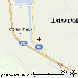 長崎県対馬市上対馬町大浦711周辺の地図