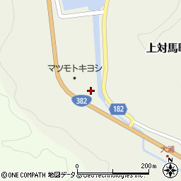 長崎県対馬市上対馬町大浦66周辺の地図