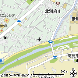 兵庫県神戸市西区北別府4丁目2091-7周辺の地図