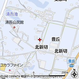愛知県田原市豊島町清吾44周辺の地図