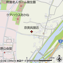 京美呉服店周辺の地図