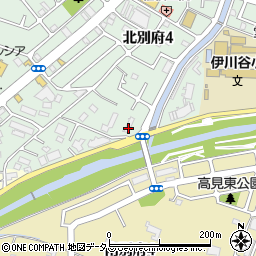 兵庫県神戸市西区北別府4丁目2092-3周辺の地図