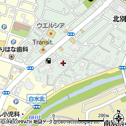兵庫県神戸市西区北別府4丁目1-6周辺の地図