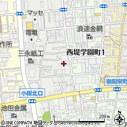 住宅型有料老人ホーム ナチュラル東大阪周辺の地図