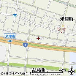 静岡県浜松市中央区米津町442周辺の地図