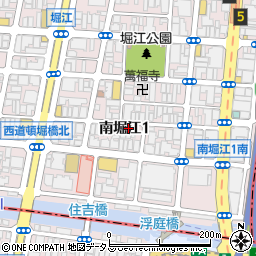 ＰＡＬＳＴＯＣＫ　南堀江店周辺の地図