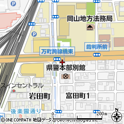 グループホームいやしの家富田町周辺の地図