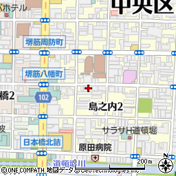 中島整骨院周辺の地図