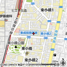 ナガイレーベン株式会社　大阪支店周辺の地図