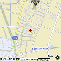静岡県浜松市中央区河輪町676周辺の地図