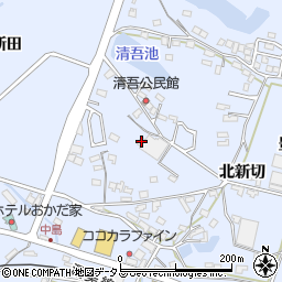 愛知県田原市豊島町清吾25周辺の地図