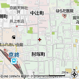 奈良県奈良市肘塚町211周辺の地図